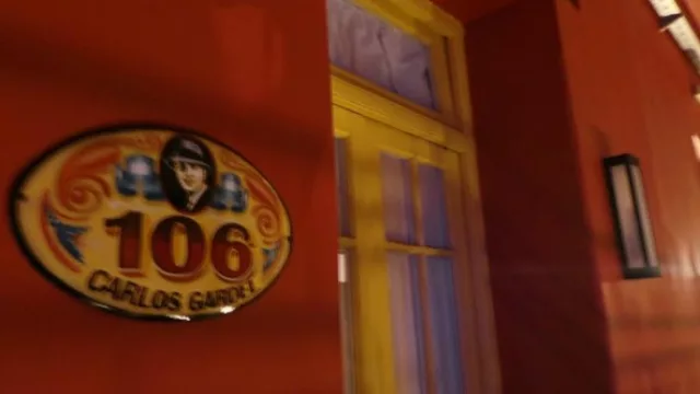 La habitación 106, la habitación donde estuvo Gardel. 