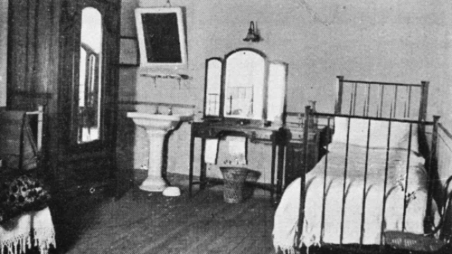 Uno de los dormitorios originales del GHV.