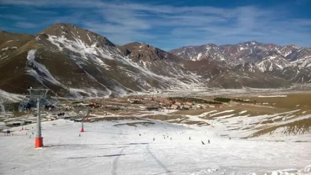 No mucha nieve, pero suficiente para habilitar la mayoría de las pistas...
