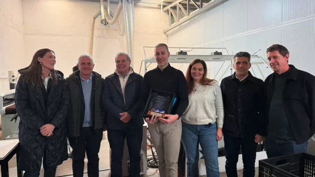 Alta Gracia recibió al ministro Sergio Busso en una recorrida por empresas locales y el Parque Industrial ALA