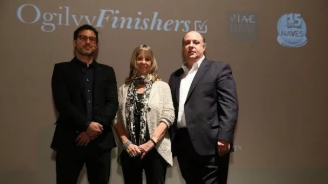 Diego Luque, Silvia Carbonell y Germán Yunes.