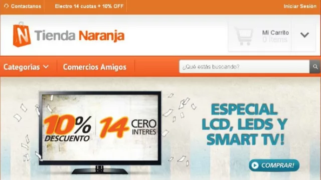 En apenas 6 meses Tienda Naranja ya vendió el 90% de lo proyectado para todo el año