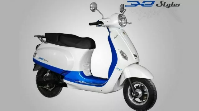 La E-Stylers el primer motovehículo del país propulsado por un motor eléctrico.