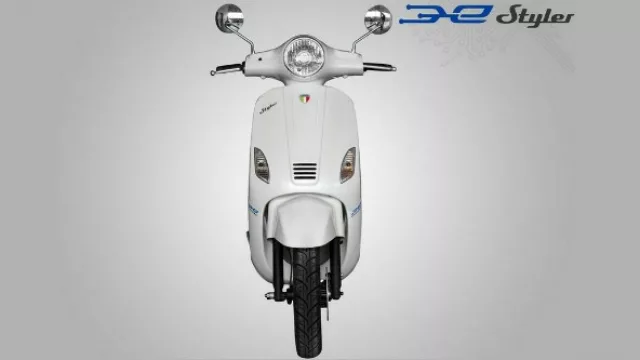 La E-Styler de frente...