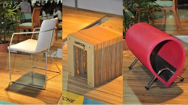 Diseño, practicidad y originalidad, las características de los muebles del SMA 2014 en Fimar.