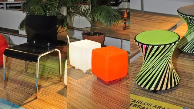 Diseño, practicidad y originalidad, las características de los muebles del SMA 2014 en Fimar.
