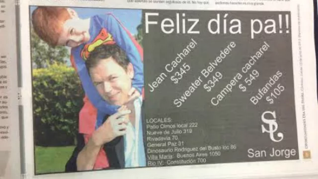 Vestir a papá cuesta mucho más que hace un año (un equipo outfit invernal es un 57% más caro)