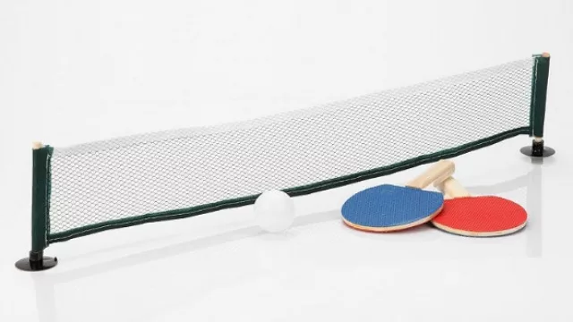 Un ping pong instantáneo para el escritorio. Listo para jugar en todo momento. 