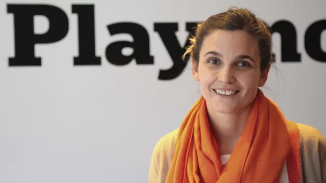 María Visconti, jefa de Administración.