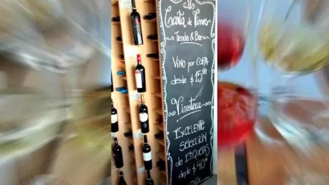Abren un bar para “viajar” por los caminos del vino ($ 15 una copa, más barata que un café)