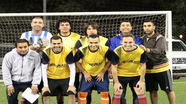 El equipo masculino de Mar-Plast se llevó el bronce.