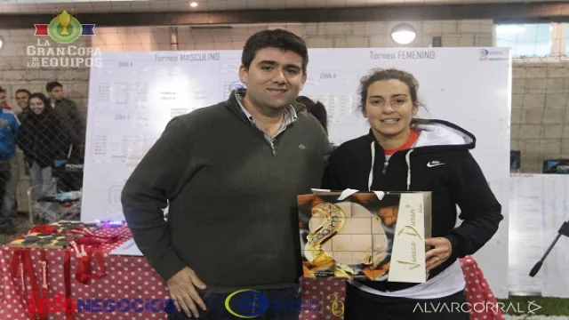 Daniela Oliva fue la goleadora del torneo. - www.facebook.com/alvaro.corral.fotografia