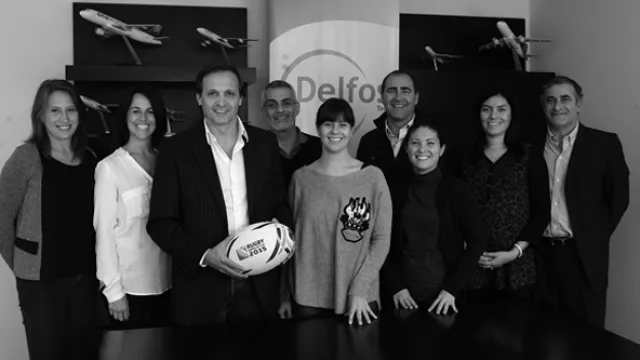 El equipo de Delfos Tour.