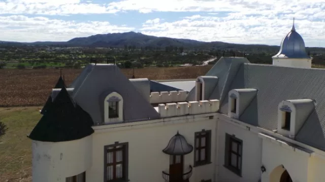 La impactante vista desde la torreta principal. Castel Fontana del Moro es ideal para eventos empresarios.