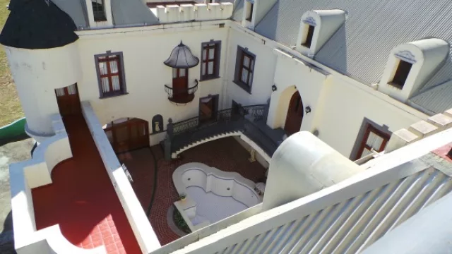 La vista del patio interno que termina de dimensionar la estructura de este lugar poco conocido por los cordobeses. 