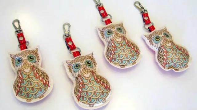 Y los llaveros de esta línea no podían faltar. 