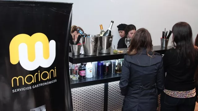 No faltó el riquísimo catering de Mariani Servicios Gastronómicos.