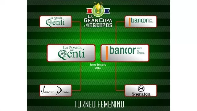 La final femenina: La Posada del Qenti vs. Bancor.