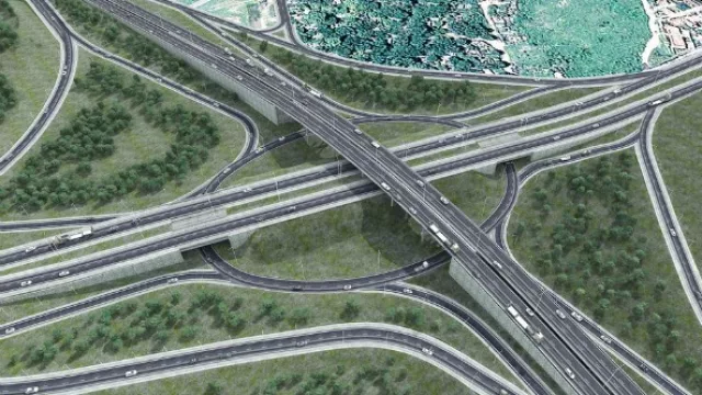 Así quedaría la obra.