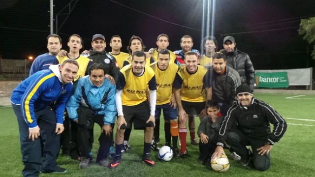 El equipo masculino de Mar-Plast.