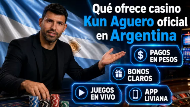 Casino del Kun Aguero reseña completa para jugadores de Argentina
