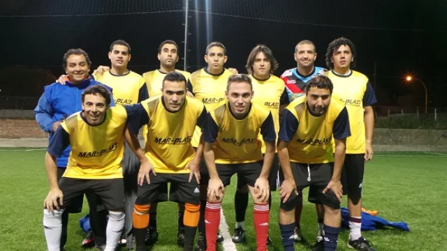 El equipo masculino de Mar-Plast.