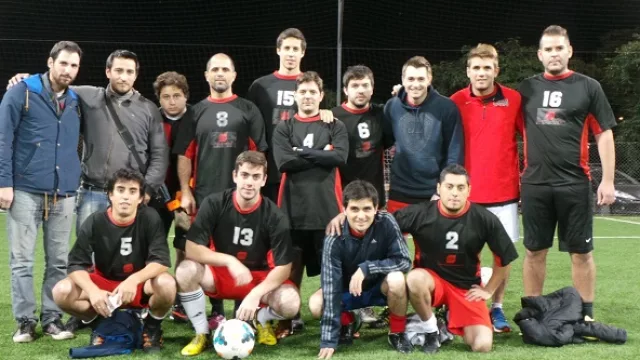 El equipo masculino de Gama.