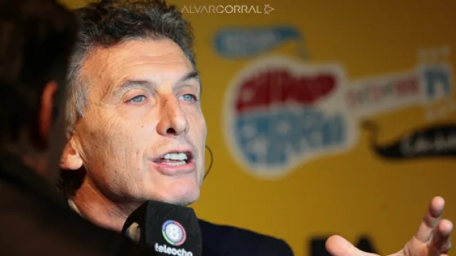 Macri aprovechó el evento para tener varias reuniones: charló en extenso con Felipe Lábaque y Eduardo "El Gato" Romero. ¿Los candidatos del PRO en 2015?