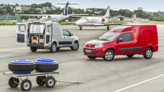 Fiorino, un auto ideal para tareas de carga liviana, muy popular en su categoría.