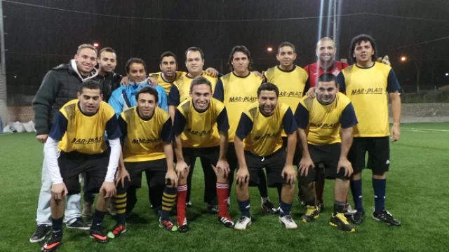 El equipo masculino de Mar-Plast.