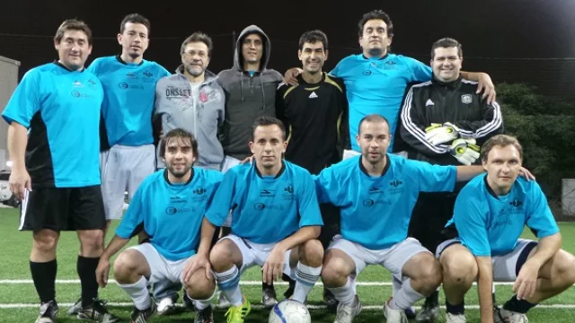 El equipo masculino de Bancor.