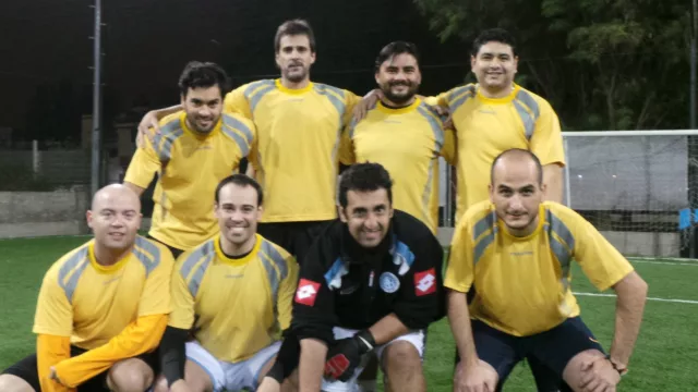 El equipo masculino de Vanesa Duran.