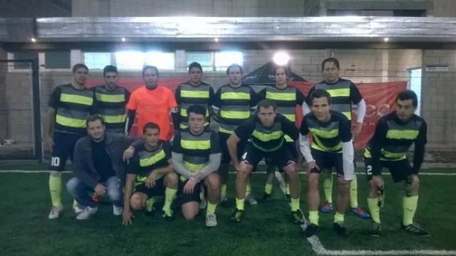 El equipo masculino de Inverco.