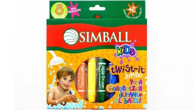 La caja de ocho crayones a $ 94,70.