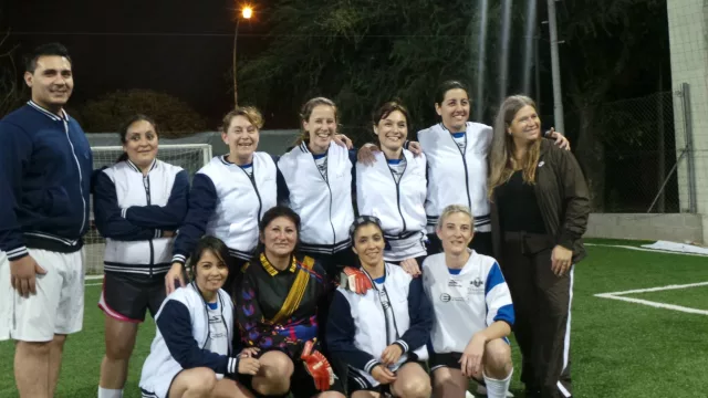 El equipo femenino de Vanesa Duran