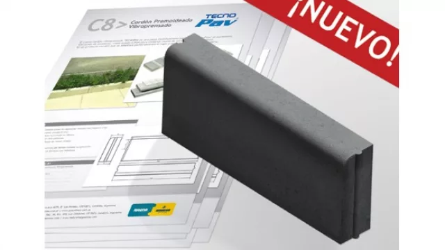 El prototipo de C8: 50 centímetros de largo, 8 de ancho y 20 de alto.