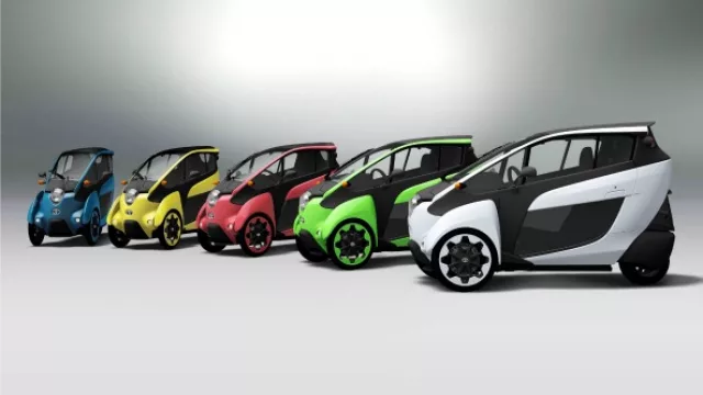 Un arcoiris de i-Road´s: la nueva apuesta de Toyota.