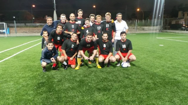 El equipo masculino de Gama.