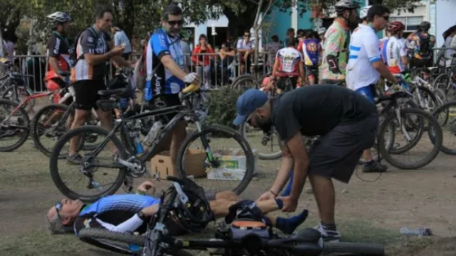 Tropezón no es caída, aunque...