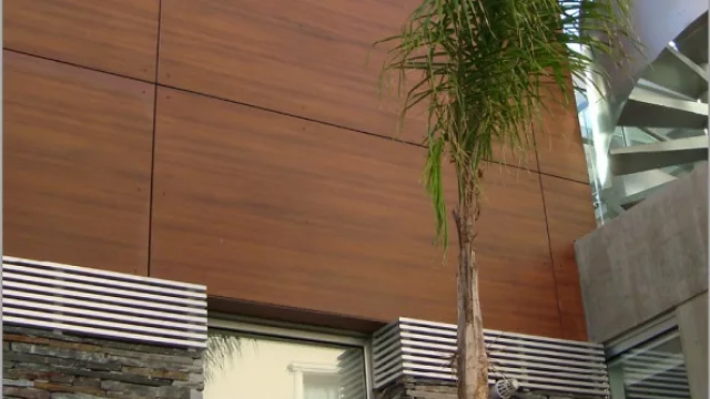 Platten BAQ, resistente a exteriores pero también apto para interiores.