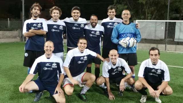 El equipo masculino de Nobis.