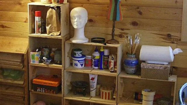 Estanterías ideales para organizar espacios e -incluso- dividirlos.