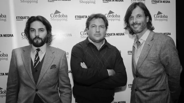 Sebastian Auleta, gerente comercial; Ezequiel Marconetti y Adolfo Martin.