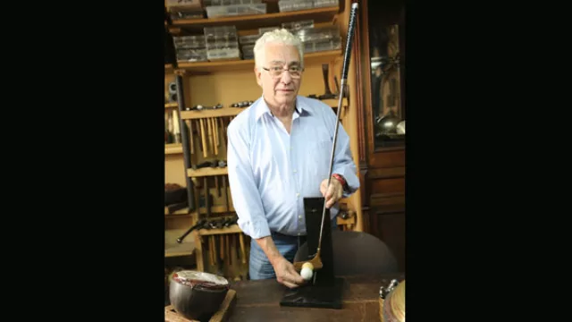 El palo de golf al estilo Pallarols.