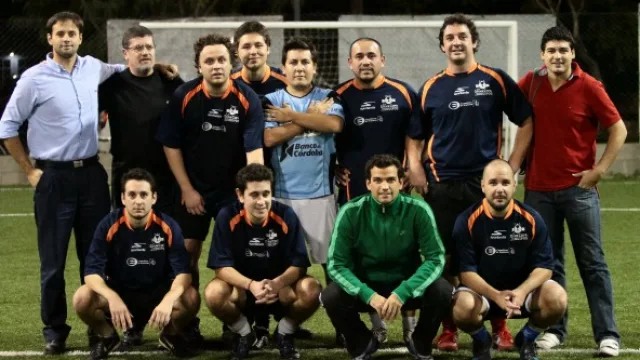 El equipo completo de Denso.