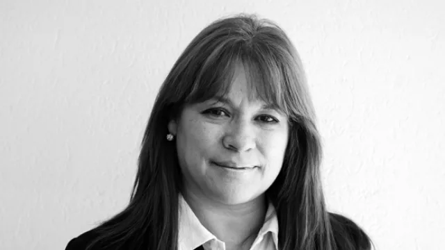 Marcela Britos, jefa de Contaduría.