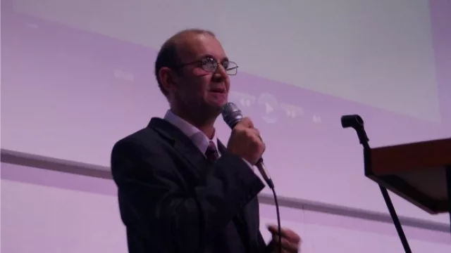 Sergio Bertino, el secretario académico de la nueva escuela de oficios.