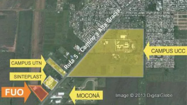 El predio a donde funcionará la escuela de oficios. 