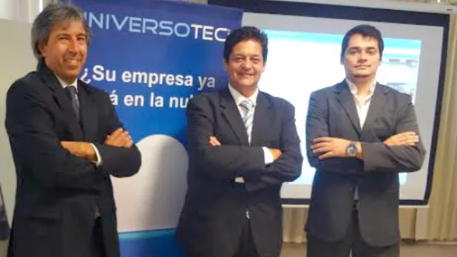 Gustavo Altavista, Guillermo Montenegro y Nicolás Montengro.