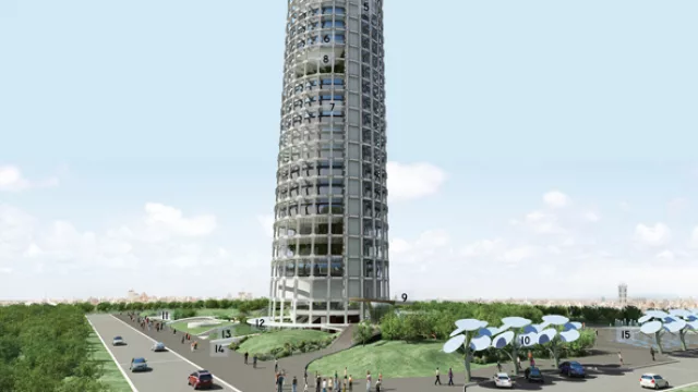 Buena acogida al proyecto del ingeniero Montironi sobre un edificio sustentable